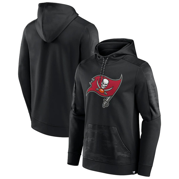 Men's Tampa Bay Buccaneers Black On The Ball Pullover Hoodie